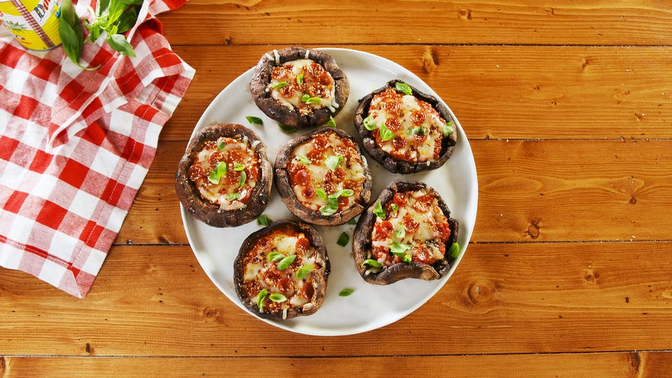 pizza portobellos
