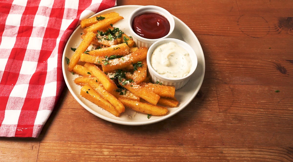 Video player poster image preview for Polenta Fries Will Become Your New Favorite Side