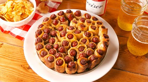 Pull-Apart Pigs In A Blanket - Delish.com