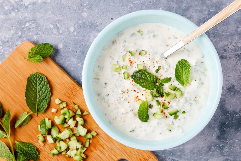 cucumber raita