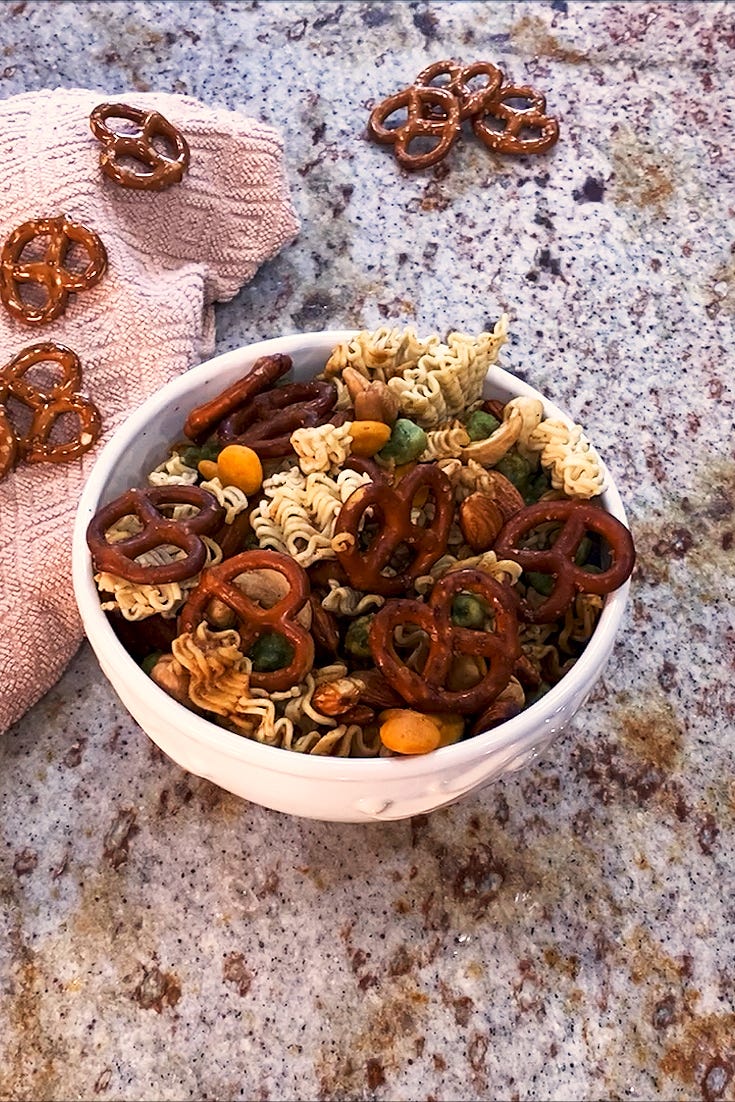 ramen snack mix
