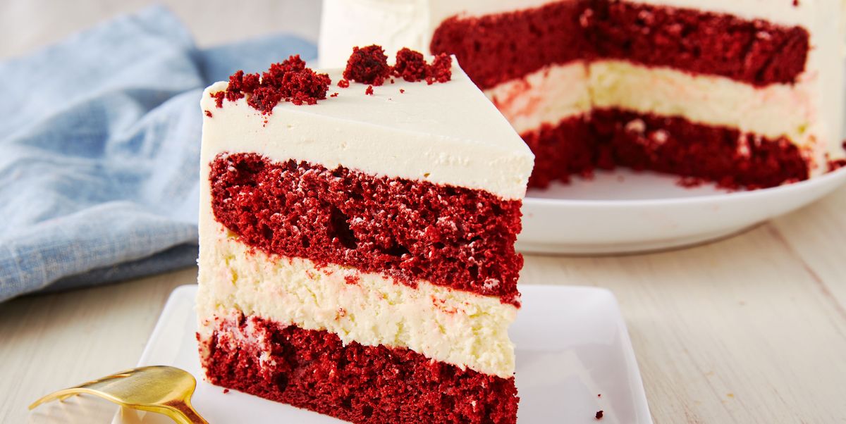 Easy Red Velvet Cheesecake - Spend With Pennies
