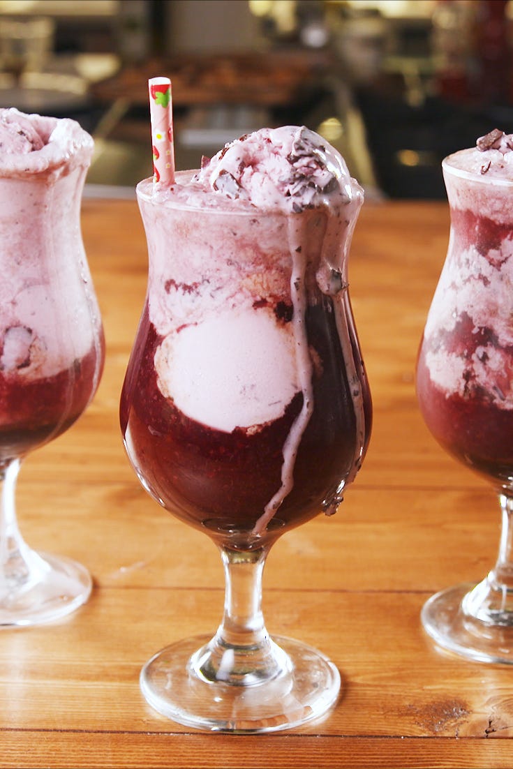 Red Wine Floats — Delish.com