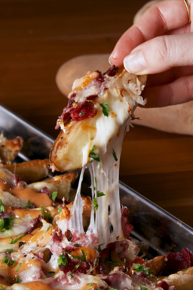 reuben loaded potatoes