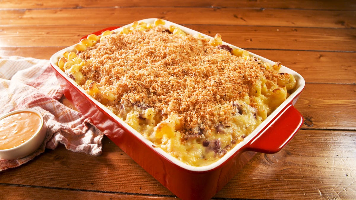 preview for Reuben Mac and Cheese Is the Ultimate Comfort Food