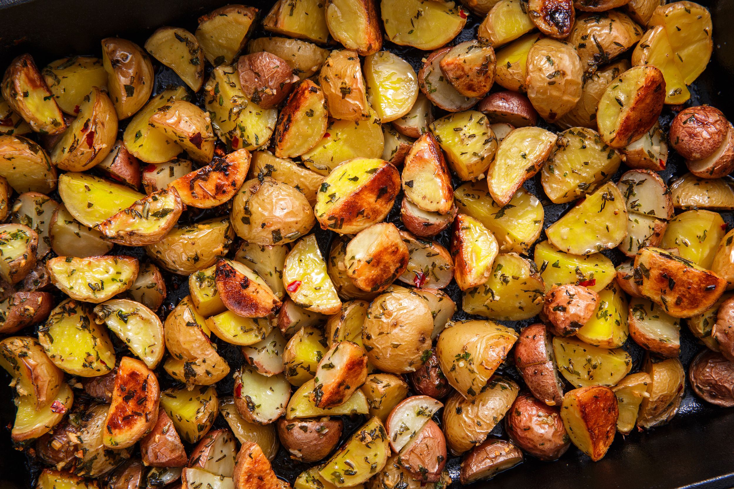 Oven-Roasted Baby Potatoes Recipe