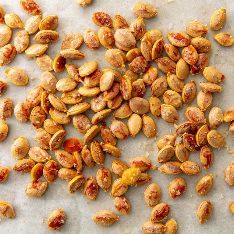 roasted pumpkin seeds
