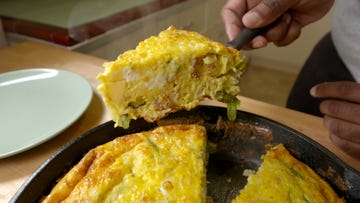 eggs bacon frittata