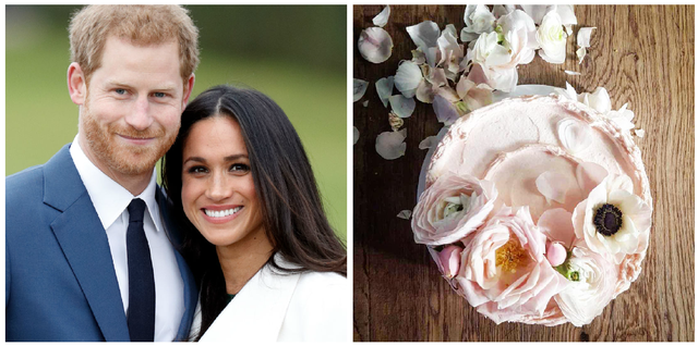 Prince Harry And Meghan Markle Wedding Cake