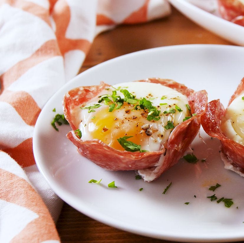 preview for Salami Breakfast Cups Are Our New Favorite Low-Carb Breakfast