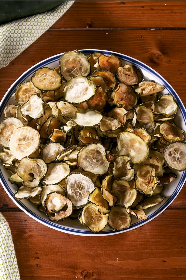 Salt & Vinegar Cucumber Chips - Delish.com