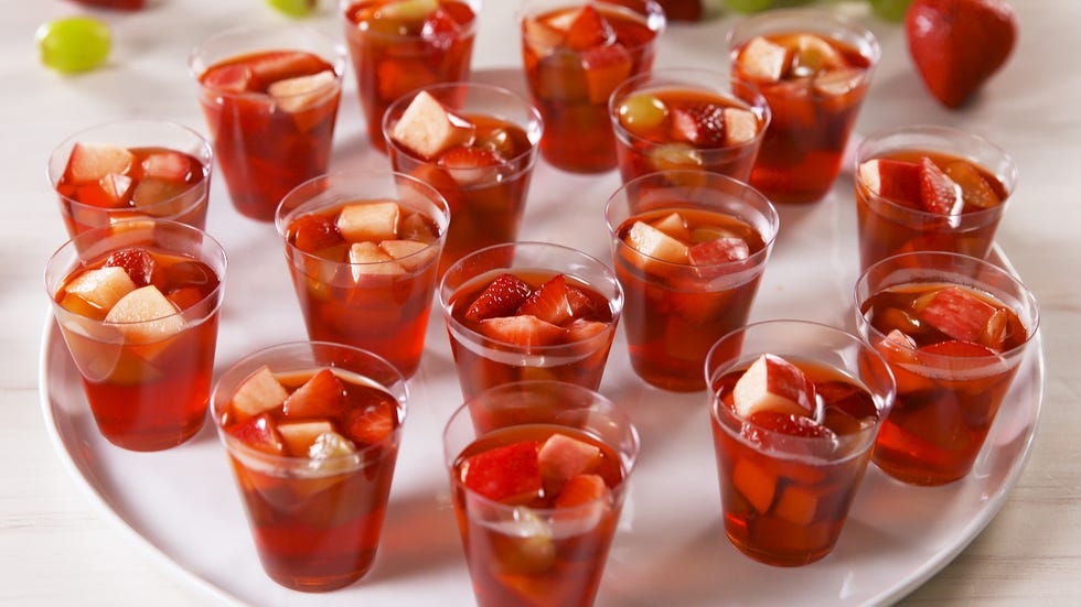 sangria jell o shots horizontal