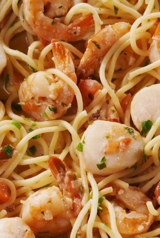 seafood spaghetti