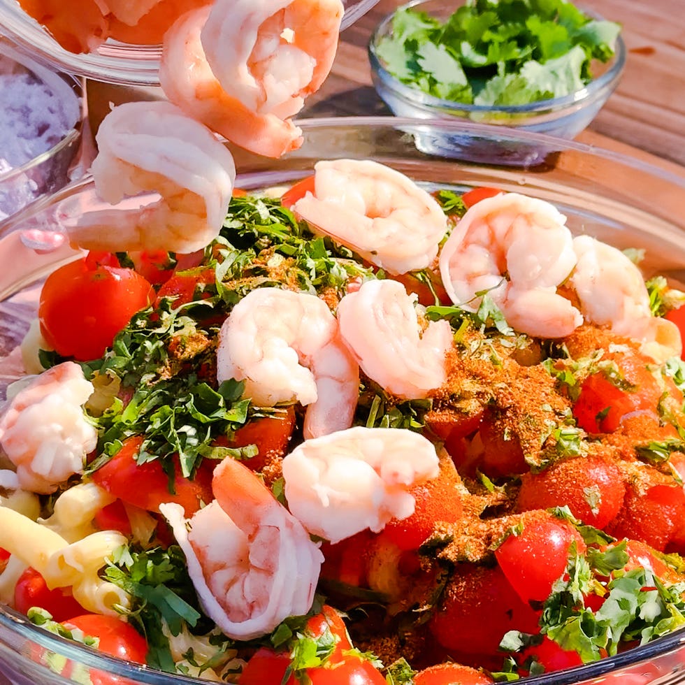 shrimp pasta salad