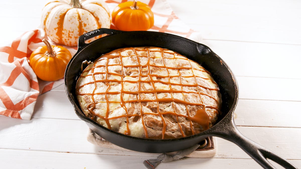 preview for Cheesecake + Pumpkin Bread = Iconic Fall Duo