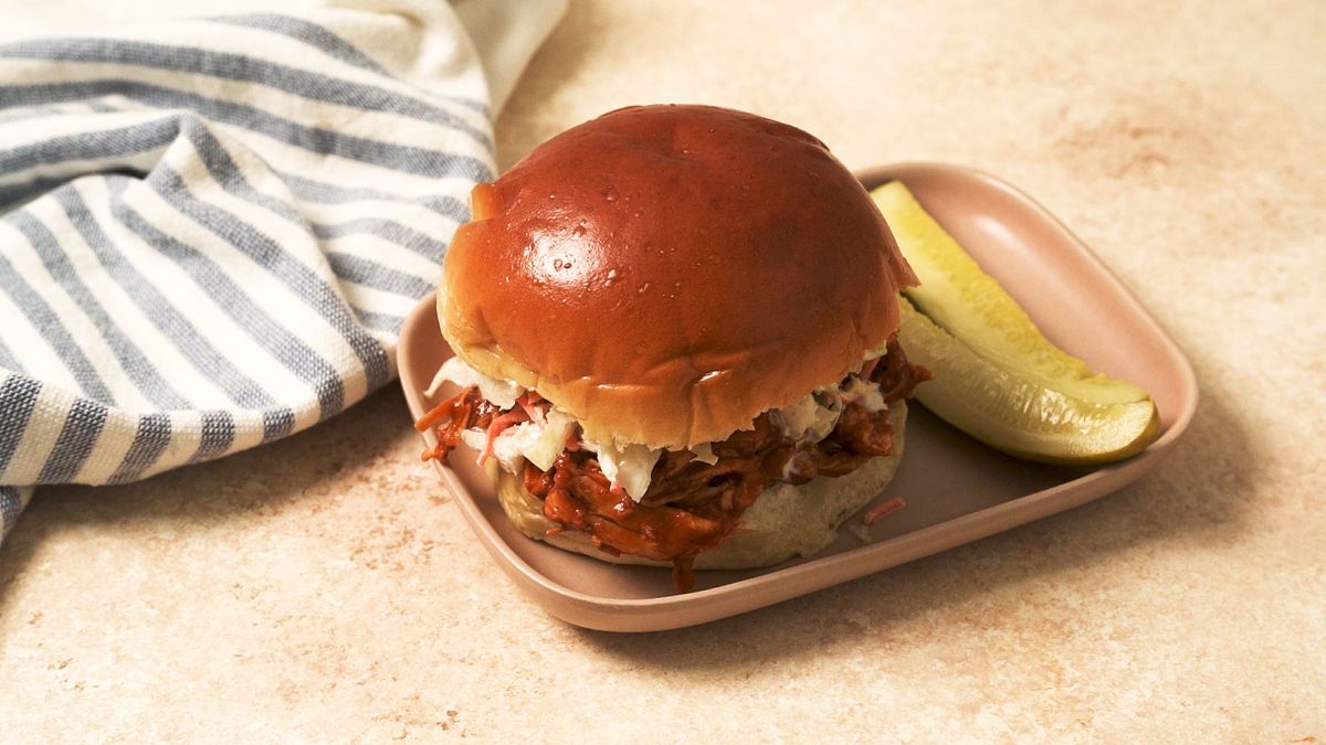 preview for Slow-Cooker BBQ Pulled Chicken Is SO Easy—And Delicious