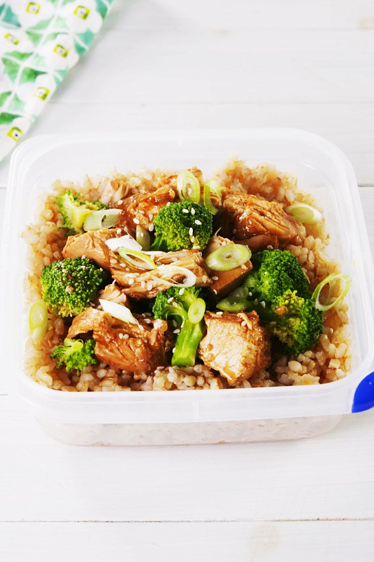 Crock-Pot Chicken & Broccoli vertical — Delish.com