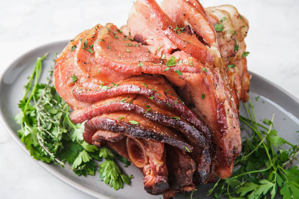 boneless spiral ham in crockpot