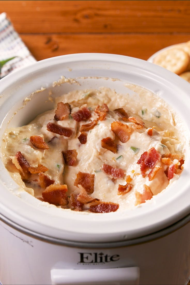 22 Best Slow Cooker Dip Recipes - Easy Crockpot Party Dips