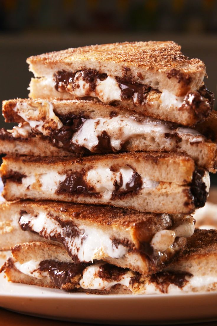 s'mores grilled vertical