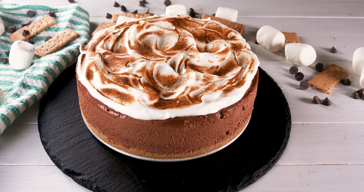 Video player poster image preview for S'mores Mousse Cake Is The Only Summer Dessert That Matters