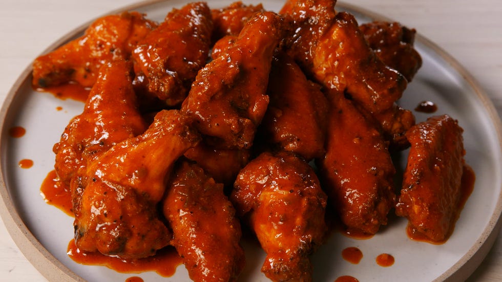 Dish, Food, Cuisine, Meat, Ingredient, Buffalo wing, Red cooking, Tocino, Fried food, General tso's chicken, 