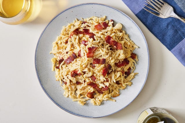 homemade spaetzle