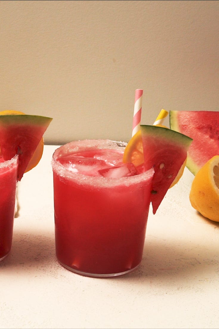 spiked watermelon lemonade