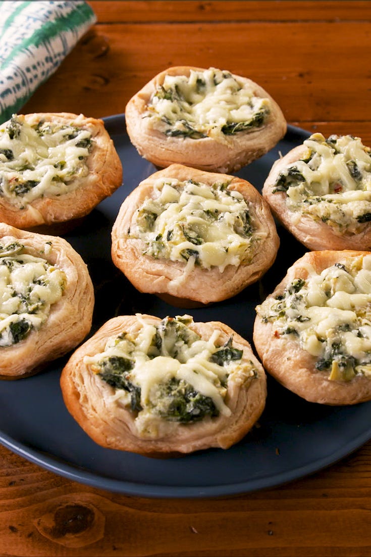 spinach artichoke bread bowls