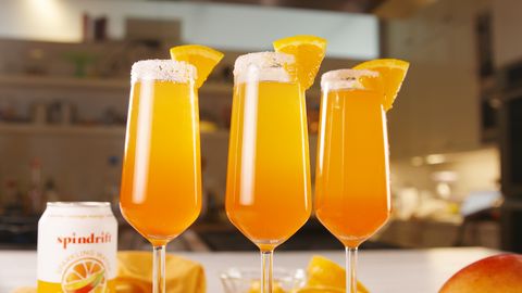 preview for Summer Crush Mimosas | Delish + Spindrift