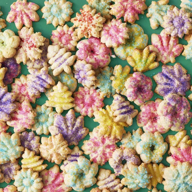 bourbon vanilla spritz cookies