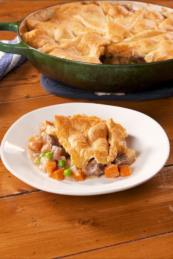 Family Dinner Ideas: Easy Omaha Steak Pot Pie Recipe with Crescent Dough -  Fresh Mommy Blog