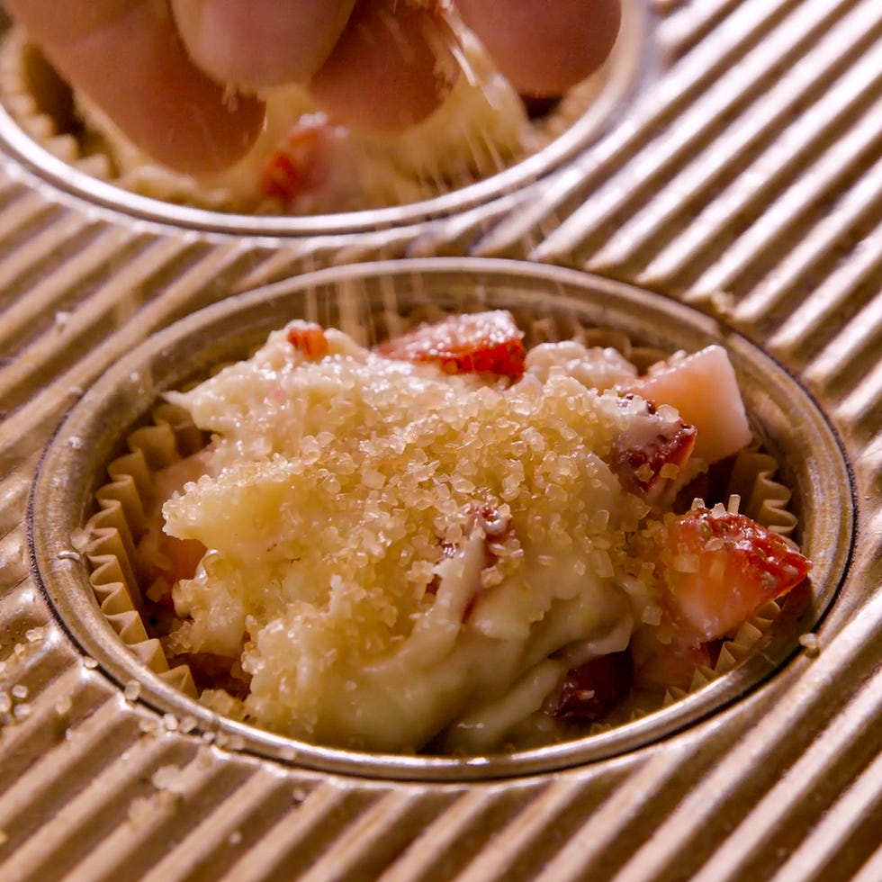 strawberry muffins