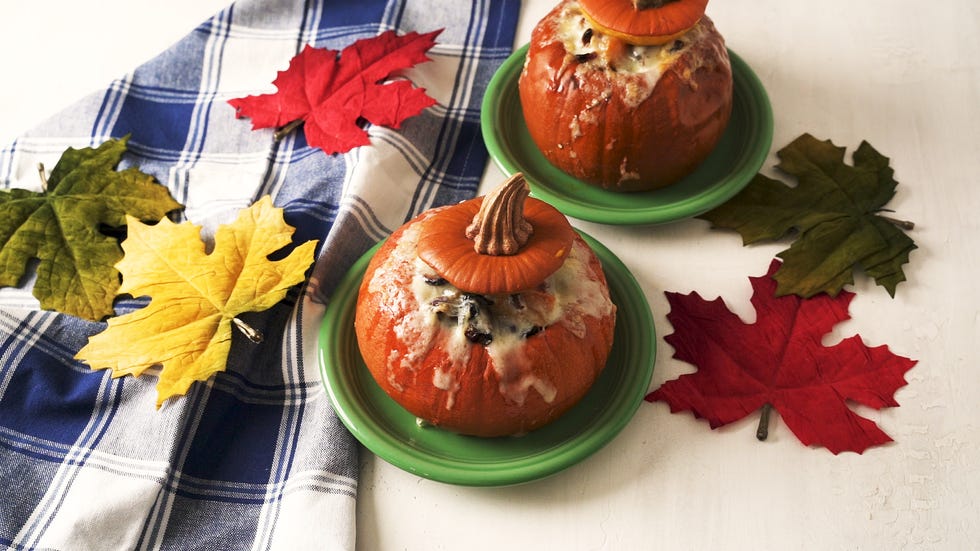 stuffing stuffed pumpkin