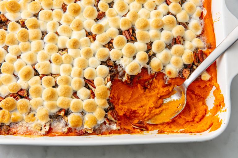 Best Sweet Potato Casserole With Marshmallows Recipe - How to Make ...