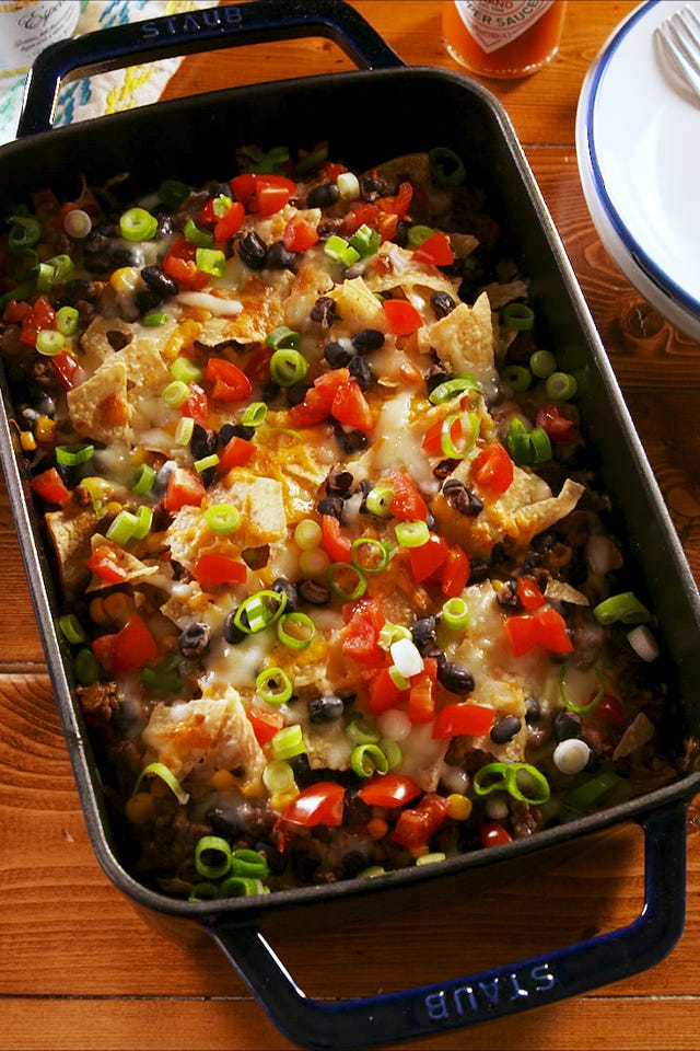 cheesy taco casserole