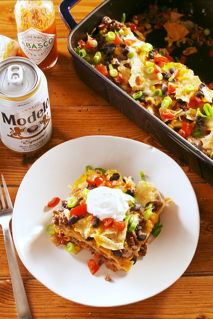 Cheesy Taco Casserole - Delish.com