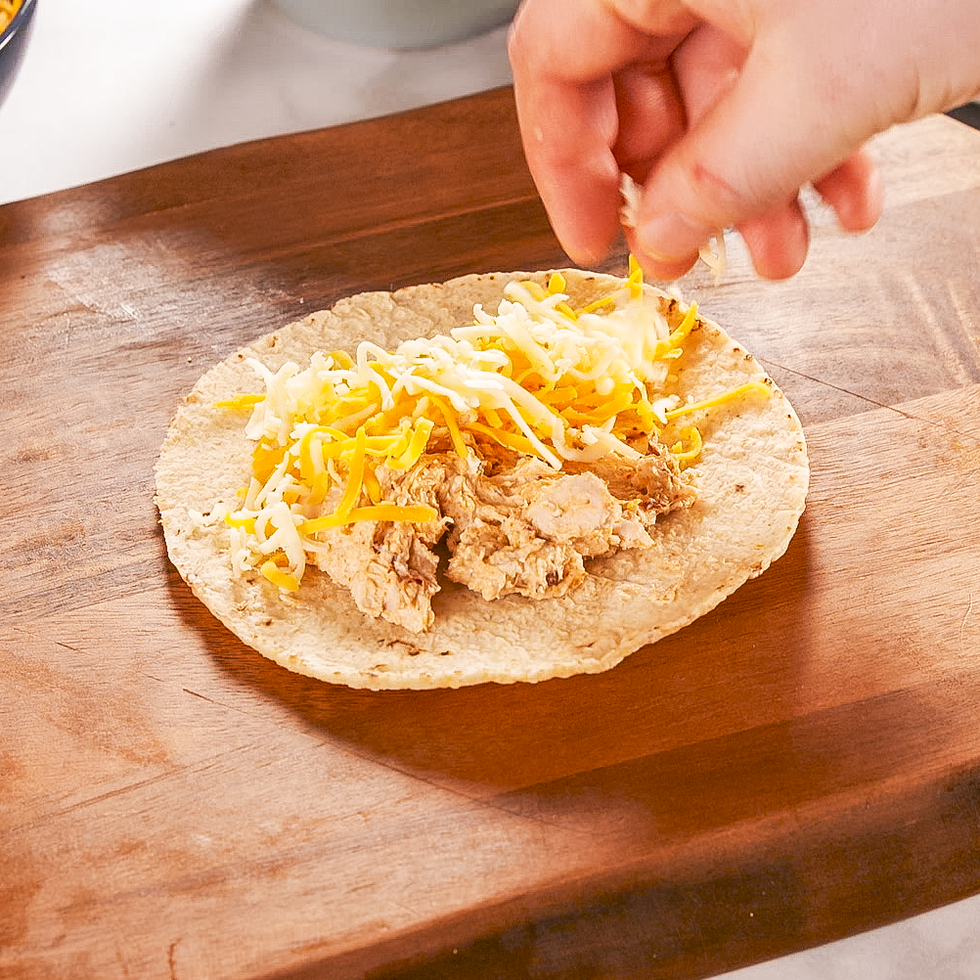 spicy chicken taquitos