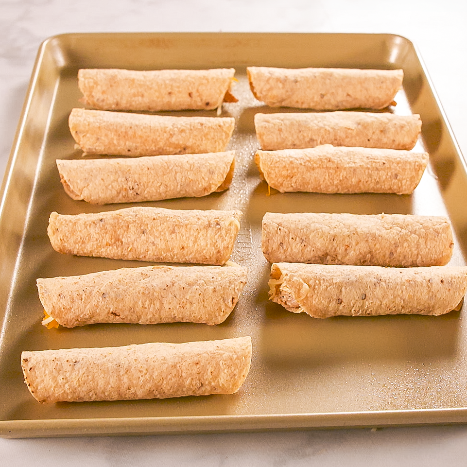 spicy chicken taquitos