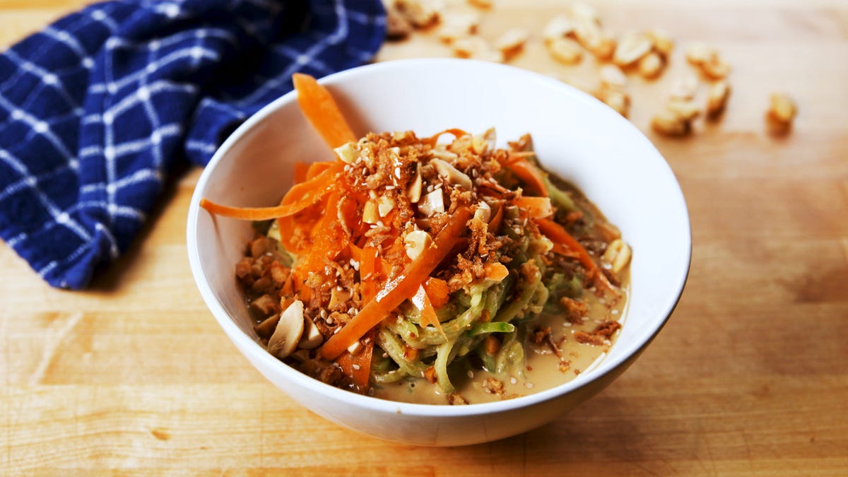 preview for Thai Peanut Cucumber Noodles Are SO Flavorful