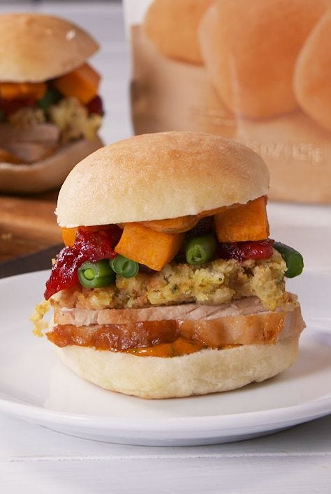 thanksgiving leftover sliders