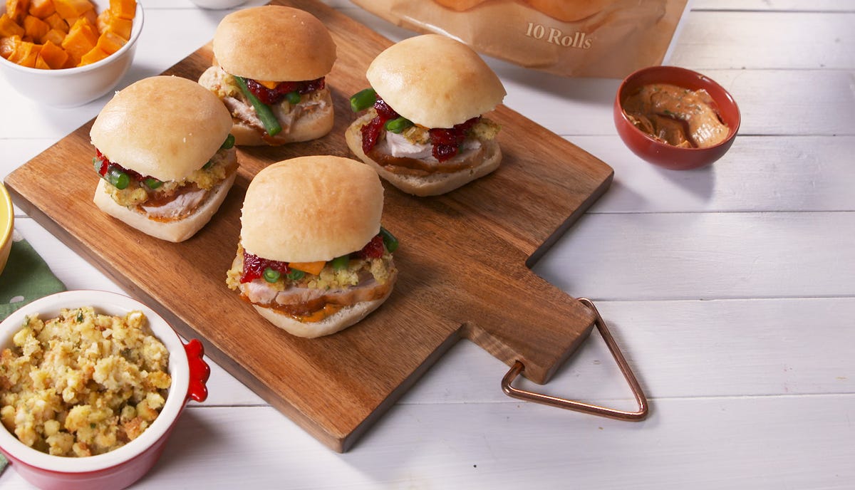 Video player poster image preview for These Thanksgiving Leftover Sliders >>> Thanksgiving Dinner