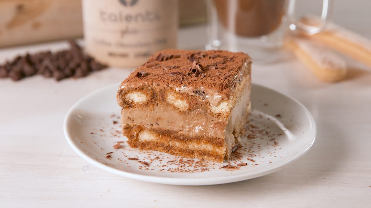 preview for This Tiramisu Ice Cream Cake Is To Die For