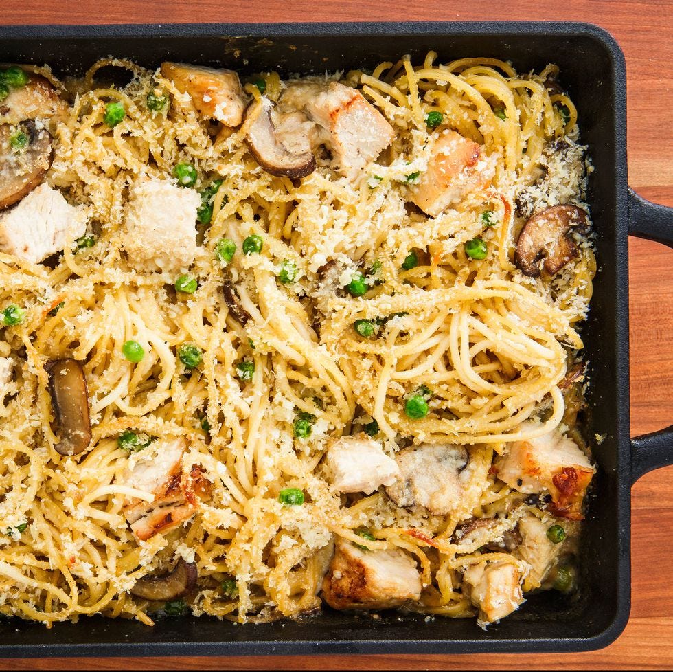 preview for Classic Turkey Tetrazzini Is Creamy Cozy Casserole Perfection