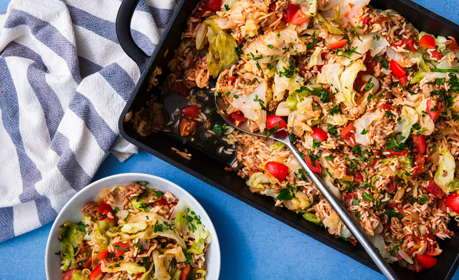 This cabbage casserole is the perfect comfort food to enjoy on St