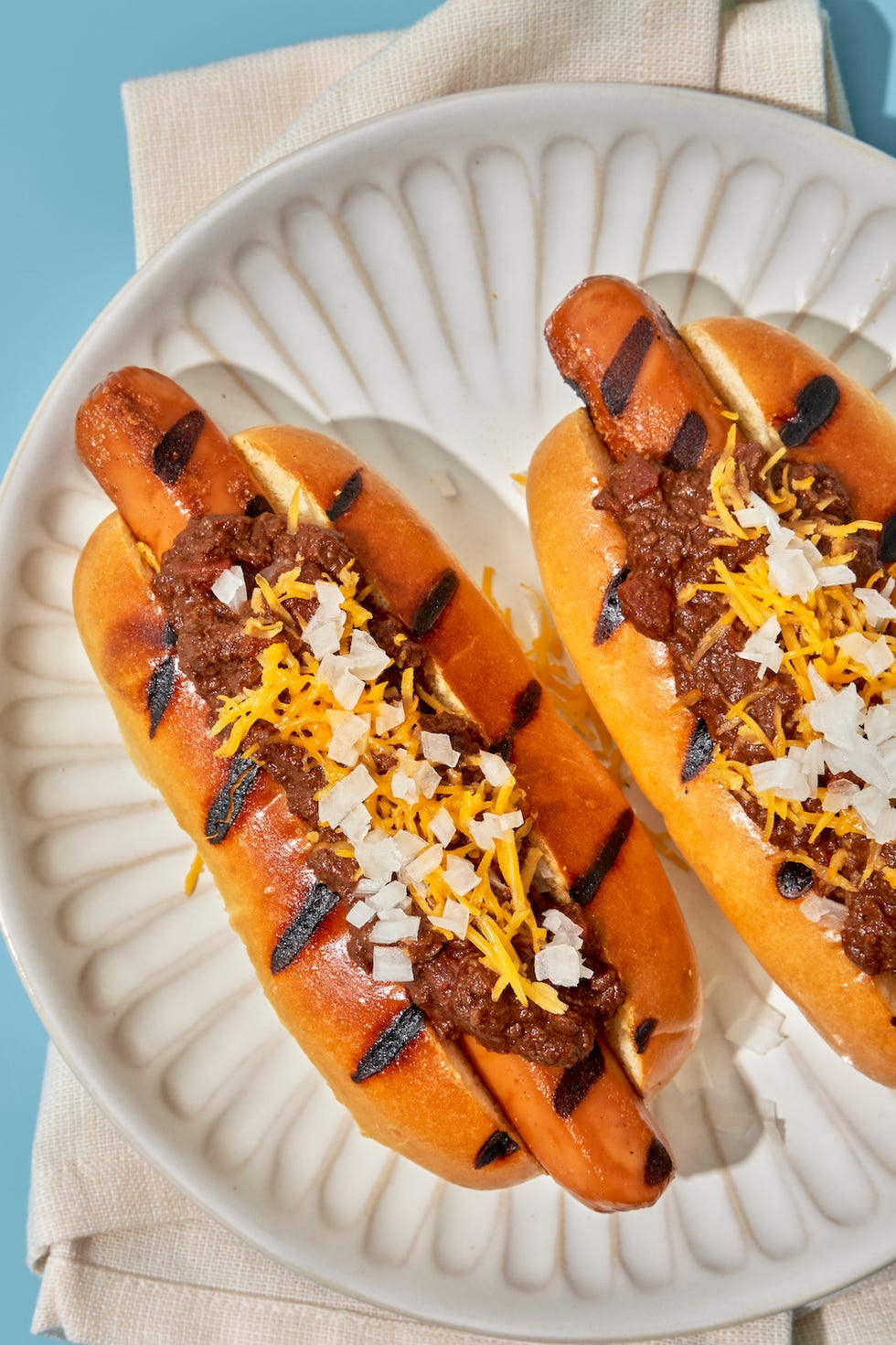 vegan chili dogs