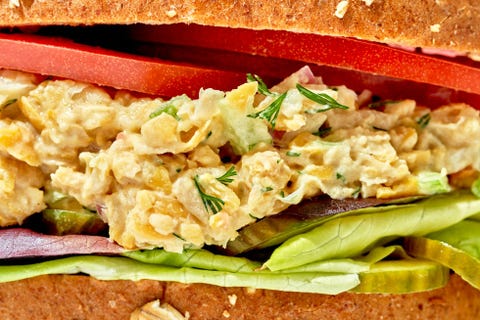ensalada de garbanzos
