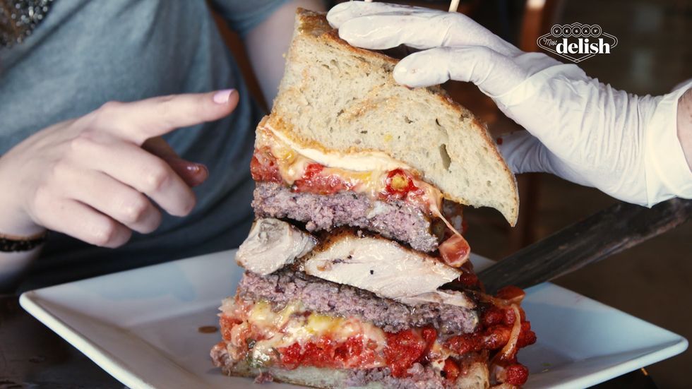 Belly Of The Beast Burger