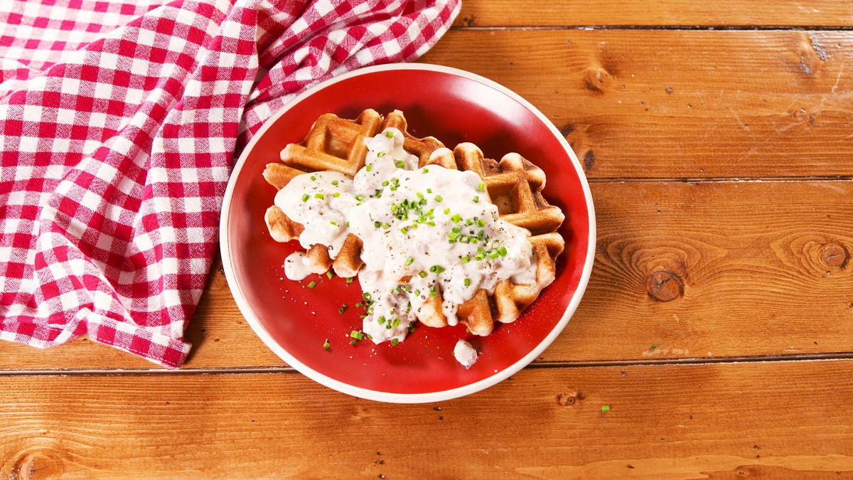 preview for This Waffle Iron Hack Is Blowing Our Minds