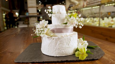 preview for Forget Cake — Your Wedding Deserves A Cheese Tower